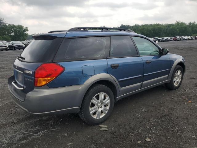 4S4BP61C477335663 - 2007 SUBARU LEGACY OUTBACK 2.5I BLUE photo 3