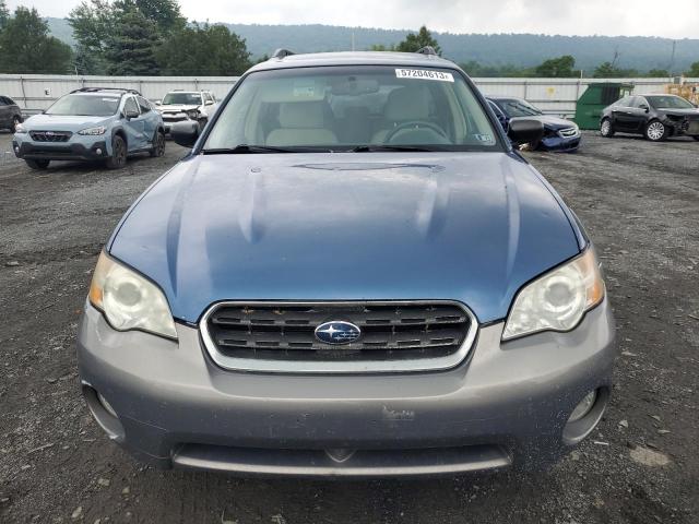 4S4BP61C477335663 - 2007 SUBARU LEGACY OUTBACK 2.5I BLUE photo 5