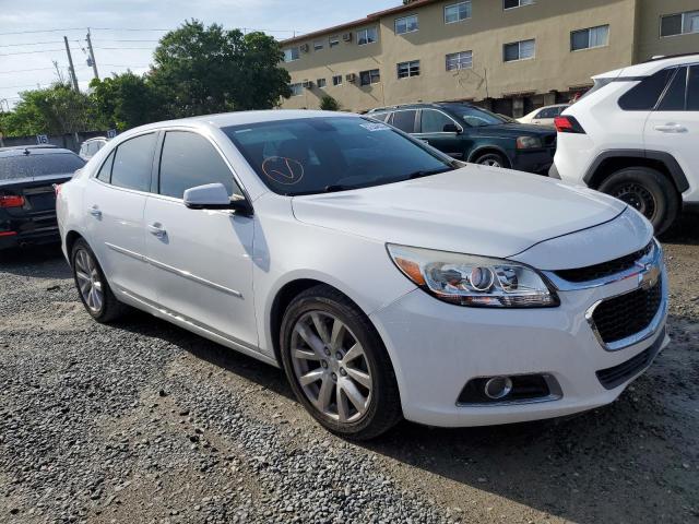 1G11G5SX2EF203315 - 2014 CHEVROLET MALIBU 3LT WHITE photo 4