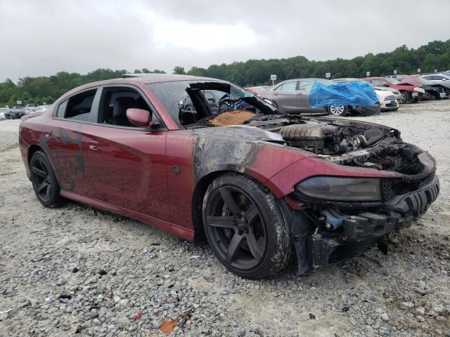 2C3CDXL92JH133185 - 2018 DODGE CHARGER SRT HELLCAT BURGUNDY photo 4