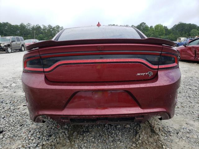 2C3CDXL92JH133185 - 2018 DODGE CHARGER SRT HELLCAT BURGUNDY photo 6