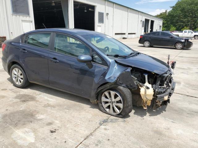 KNADN4A33H6007680 - 2017 KIA RIO EX BLUE photo 4