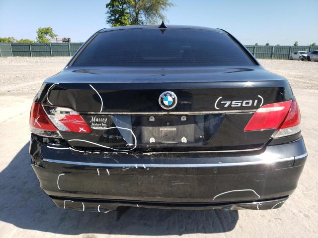 WBAHL83538DT14467 - 2008 BMW 750 I BLACK photo 9