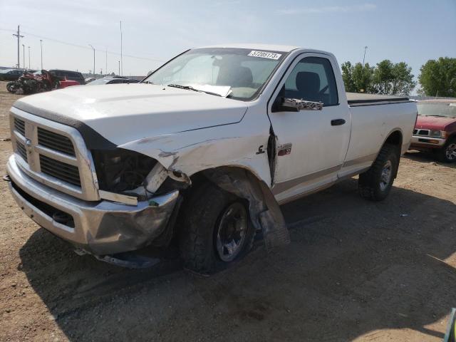 3C6LD5AL9CG324451 - 2012 DODGE RAM 2500 ST WHITE photo 1