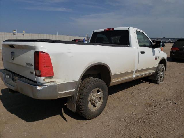 3C6LD5AL9CG324451 - 2012 DODGE RAM 2500 ST WHITE photo 3