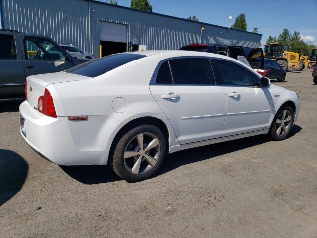 1G1ZF57529F117960 - 2009 CHEVROLET MALIBU HYBRID WHITE photo 3