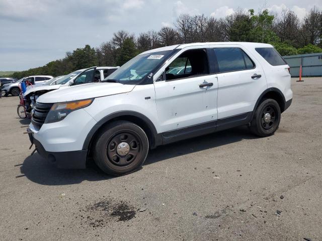 1FM5K8AR4EGA38448 - 2014 FORD EXPLORER POLICE INTERCEPTOR 银色 照片 1