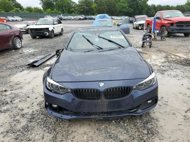 WBA4J1C50JBG78023 - 2018 BMW 430I GRAN COUPE BLUE photo 5