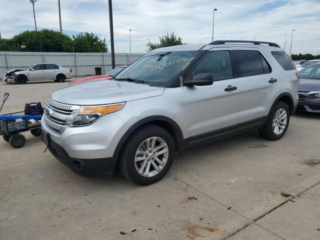 1FM5K8B84FGC25955 - 2015 FORD EXPLORER SILVER photo 1