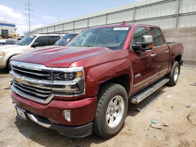 3GCUKTEC8GG369548 - 2016 CHEVROLET SILVERADO K1500 HIGH COUNTRY RED photo 1