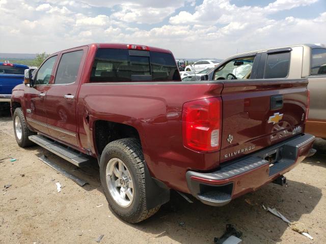 3GCUKTEC8GG369548 - 2016 CHEVROLET SILVERADO K1500 HIGH COUNTRY RED photo 2