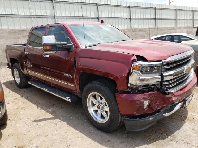 3GCUKTEC8GG369548 - 2016 CHEVROLET SILVERADO K1500 HIGH COUNTRY RED photo 4