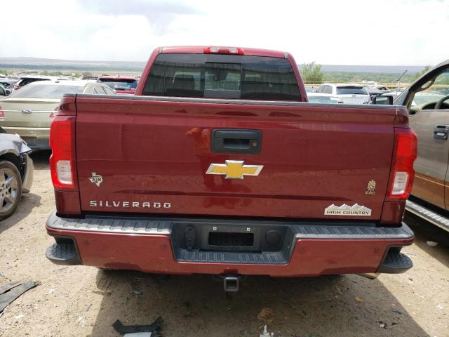 3GCUKTEC8GG369548 - 2016 CHEVROLET SILVERADO K1500 HIGH COUNTRY RED photo 6