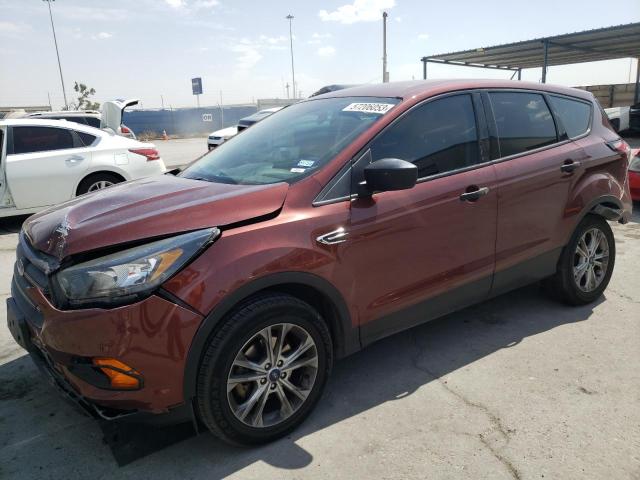 1FMCU0F73JUC34225 - 2018 FORD ESCAPE S BROWN photo 1