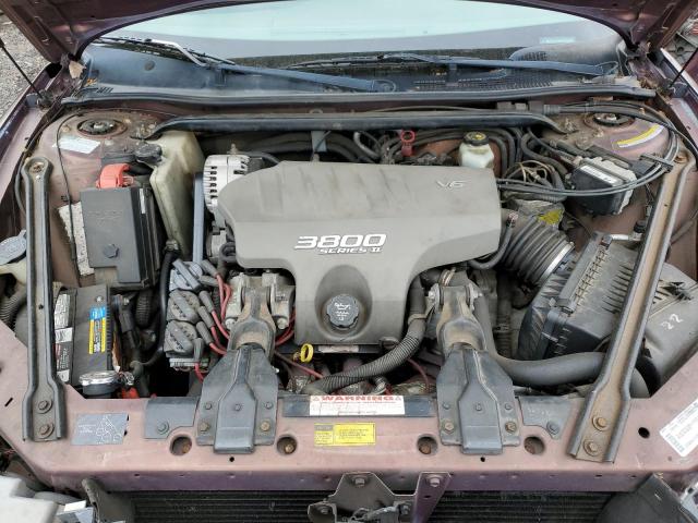 2G4WB52K4X1415073 - 1999 BUICK REGAL LS 勃艮第红 照片 11