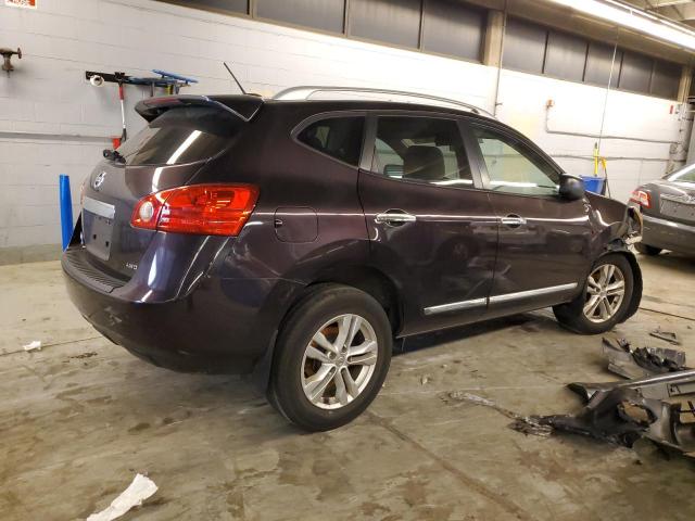 JN8AS5MV1FW756125 - 2015 NISSAN ROGUE S GRAY photo 3