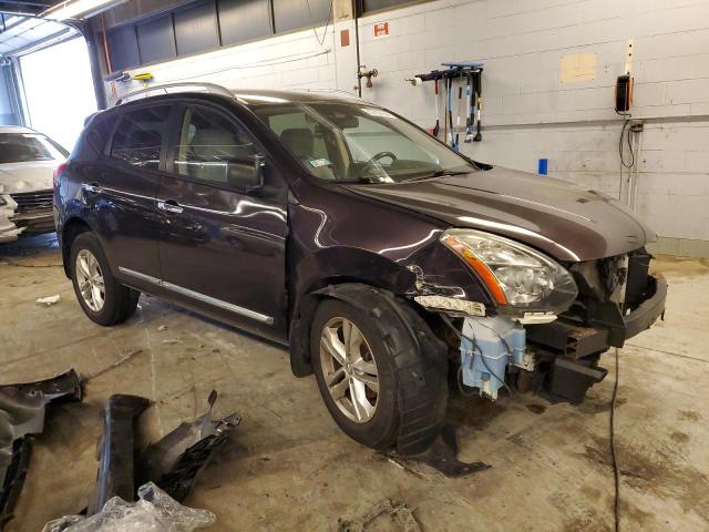 JN8AS5MV1FW756125 - 2015 NISSAN ROGUE S GRAY photo 4