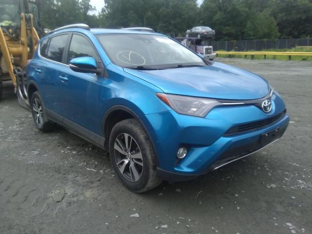 JTMWFREV7JJ751352 - 2018 TOYOTA RAV4 ADVENTURE BLUE photo 1