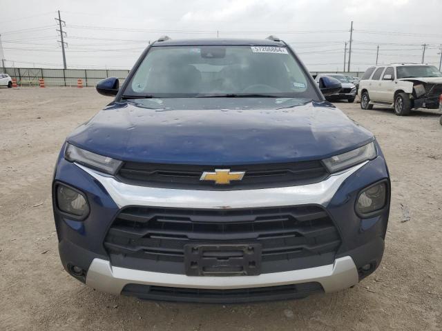 KL79MPSL6NB108496 - 2022 CHEVROLET TRAILBLAZE LT BLUE photo 5