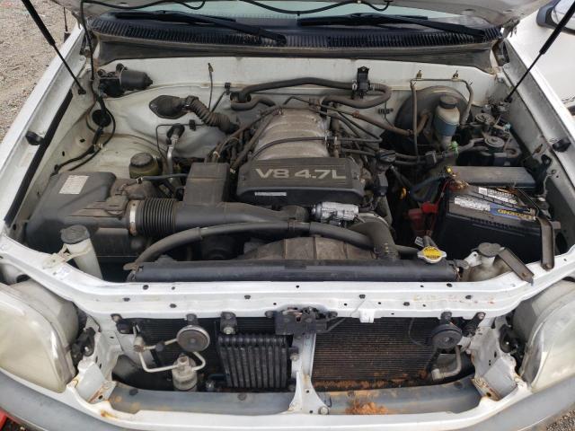 5TBBT4415YS101367 - 2000 TOYOTA TUNDRA ACCESS CAB თეთრი ფოტო 11