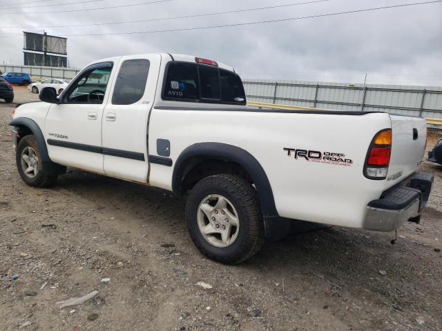 5TBBT4415YS101367 - 2000 TOYOTA TUNDRA ACCESS CAB თეთრი ფოტო 2