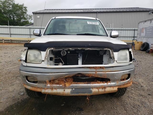 5TBBT4415YS101367 - 2000 TOYOTA TUNDRA ACCESS CAB თეთრი ფოტო 5