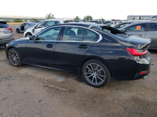 3MW5R7J08L8B23507 - 2020 BMW 330XI BLACK photo 2