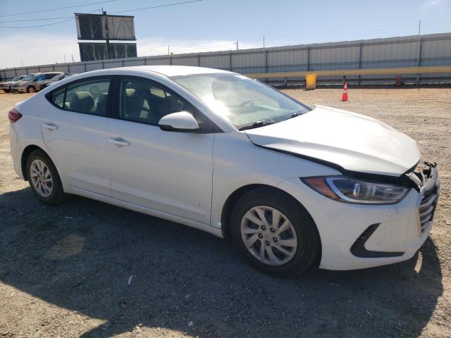 5NPD74LF2JH266645 - 2018 HYUNDAI ELANTRA SE WHITE photo 4