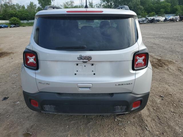 ZACNJDD15MPN33262 - 2021 JEEP RENEGADE LIMITED SILVER photo 6