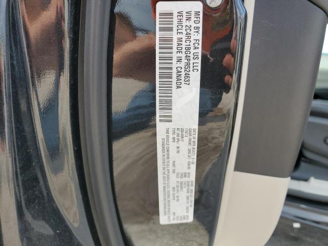 2C4RC1BG4PR524637 - 2023 CHRYSLER PACIFICA TOURING L შავი ფოტო 14