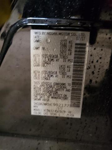 5N1DR2MM3HC902177 - 2017 NISSAN PATHFINDER S BLACK photo 13