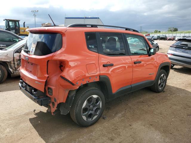 ZACCJBAB9HPG00835 - 2017 JEEP RENEGADE SPORT ORANGE photo 3