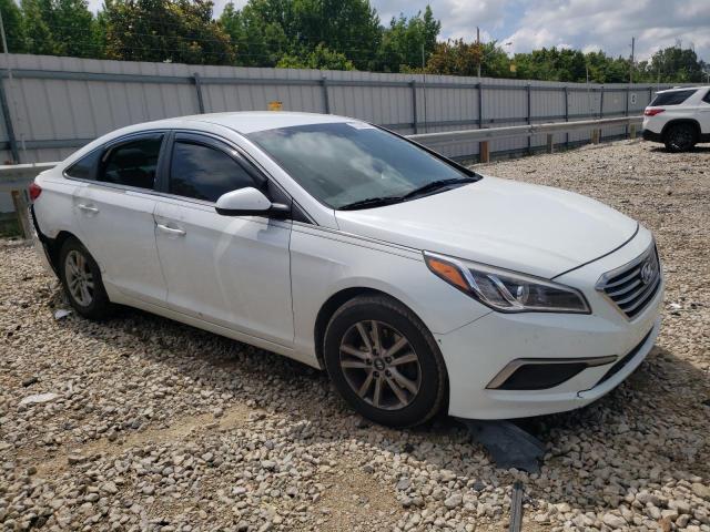 5NPE24AF5HH580001 - 2017 HYUNDAI SONATA SE WHITE photo 4