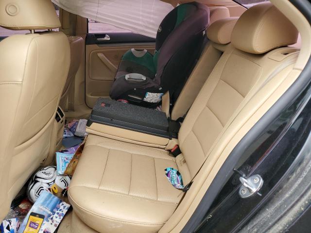 3VWEF71K67M061788 - 2007 VOLKSWAGEN JETTA WOLFSBURG 黑色 照片 10