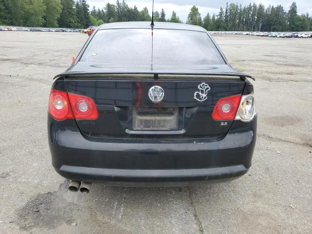 3VWEF71K67M061788 - 2007 VOLKSWAGEN JETTA WOLFSBURG 黑色 照片 6