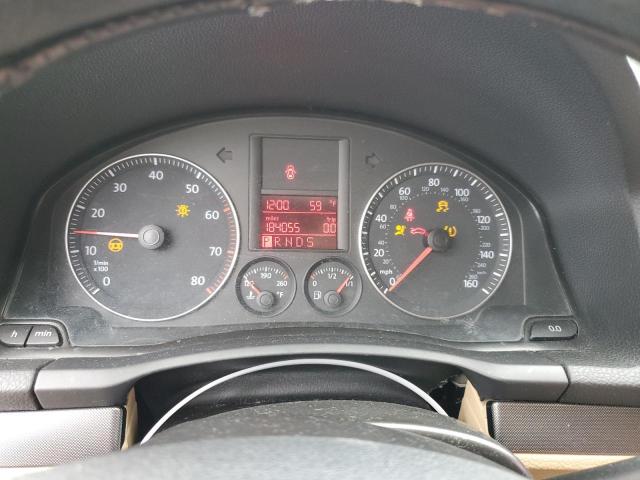 3VWEF71K67M061788 - 2007 VOLKSWAGEN JETTA WOLFSBURG 黑色 照片 9