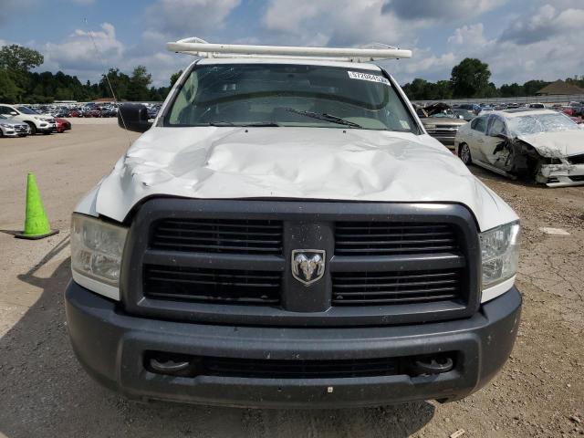 3C6TD4HT8CG240847 - 2012 DODGE RAM 2500 ST WHITE photo 5