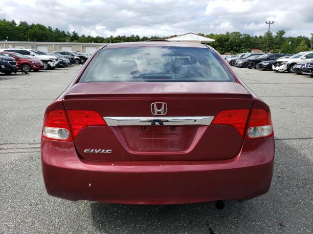 2HGFA1F64AH503103 - 2010 HONDA CIVIC LX-S Marron photo 6