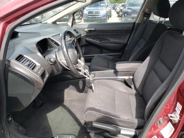 2HGFA1F64AH503103 - 2010 HONDA CIVIC LX-S Marron photo 7