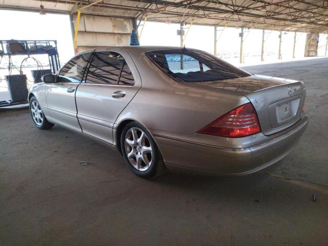 WDBNG83J35A436944 - 2005 MERCEDES-BENZ S 430 4MATIC TAN photo 2