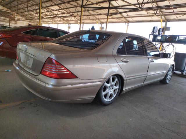 WDBNG83J35A436944 - 2005 MERCEDES-BENZ S 430 4MATIC TAN photo 3