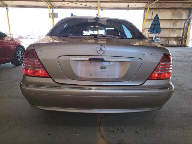 WDBNG83J35A436944 - 2005 MERCEDES-BENZ S 430 4MATIC TAN photo 6