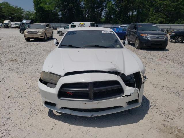 2C3CDXAT0CH182905 - 2012 DODGE CHARGER POLICE WHITE photo 5