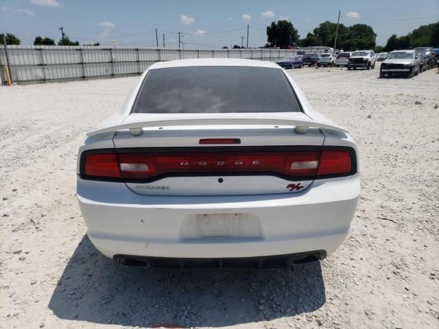 2C3CDXAT0CH182905 - 2012 DODGE CHARGER POLICE WHITE photo 6