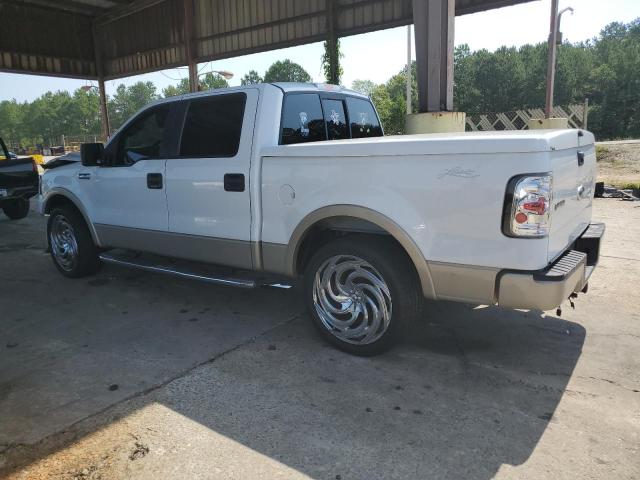 1FTPW12V57FB79526 - 2007 FORD F150 SUPERCREW WHITE photo 2