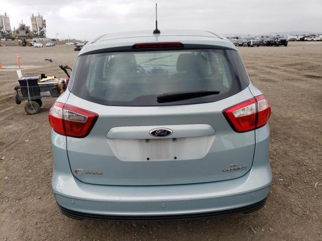 1FADP5AU7DL523716 - 2013 FORD C-MAX SE TURQUOISE photo 6