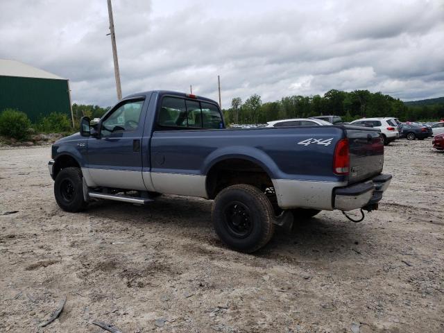 1FTNF21L94EA83154 - 2004 FORD F250 SUPER DUTY BLUE photo 2