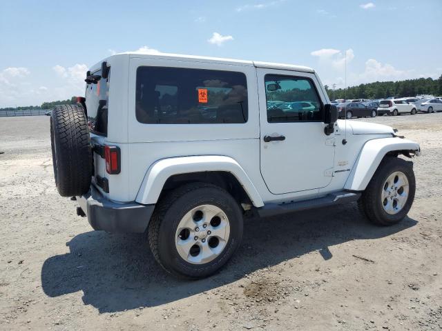 1C4AJWBGXFL705202 - 2015 JEEP WRANGLER SAHARA WHITE photo 3