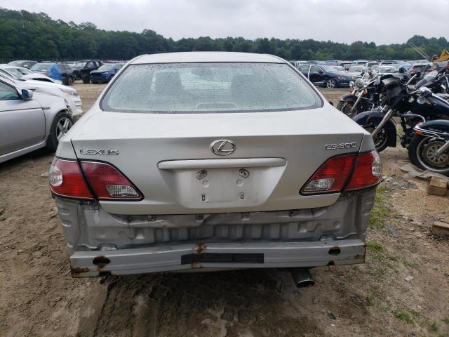 JTHBF30GX36015370 - 2003 LEXUS ES 300 SILVER photo 6