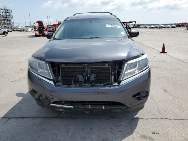 5N1AR2MN8EC648411 - 2014 NISSAN PATHFINDER S GRAY photo 5